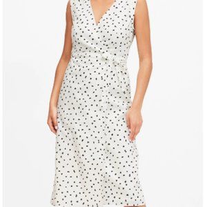 BANANA REPUBLIC WRAP COTTON DRESS